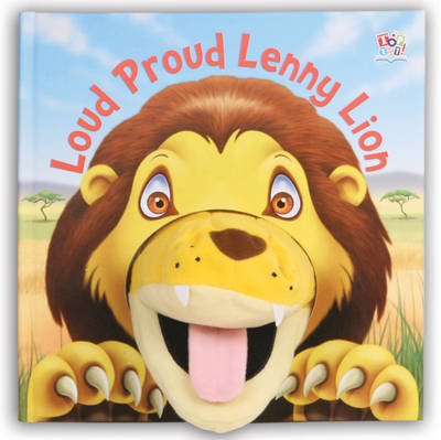 Loud Proud Lenny Lion - Hand Puppet Books (Board book)