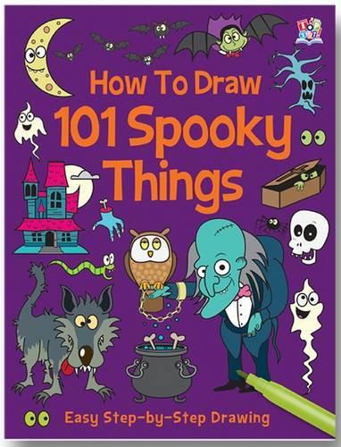 How to Draw 101 Spooky Things - How to Draw 101 (Paperback)
