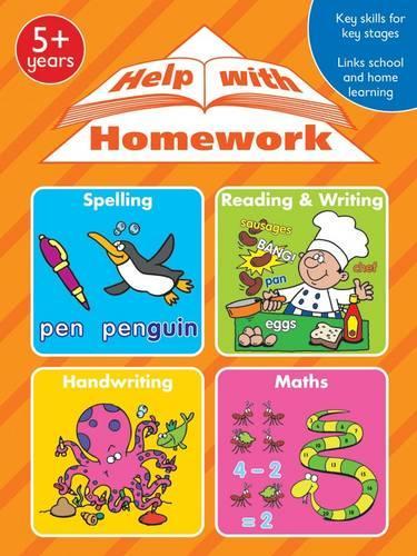 Help With Homework: Spelling; Reading and Writing; Handwriting; Maths (Paperback)