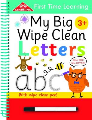 First Time Learning Wipe Clean-Letters: Spiral Bound (Spiral bound)