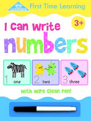 FTL Wipe Clean I Can Write Numbers (Paperback)