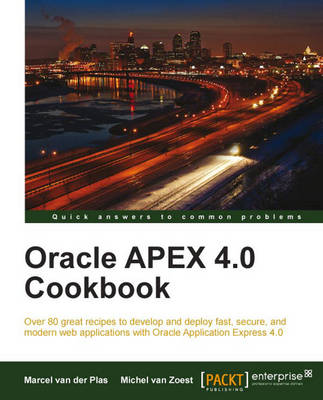 Oracle APEX 4.0 Cookbook (Paperback)