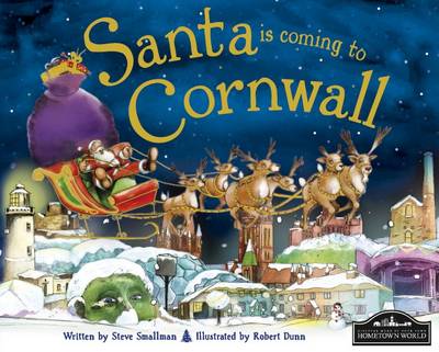 Santa is Coming to Cornwall (Hardback)