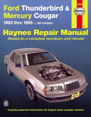 Ford Thunderbird & Mercury Cougar (83 - 88) (Hardback)