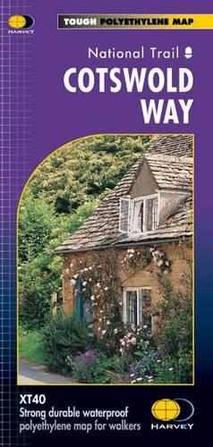 Cotswold Way XT40 - Route Map (Sheet map, folded)