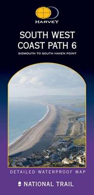 South West Coast Path 6: Sidmouth to South Haven Point - Route Map (Sheet map, folded)