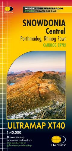 Snowdonia Central - Ultramap (Sheet map, folded)