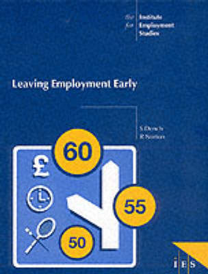 Leaving Employment Early - IES Reports No. 322 (Paperback)