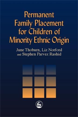 Permanent Family Placement for Children of Minority Ethnic Origin (Paperback)