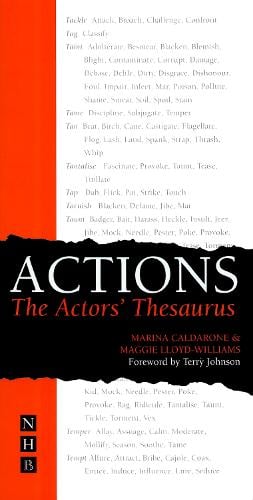 Actions: The Actors' Thesaurus (Paperback)