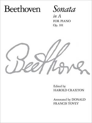 Piano Sonata in A, Op. 101 - Signature Series (ABRSM) (Sheet music)