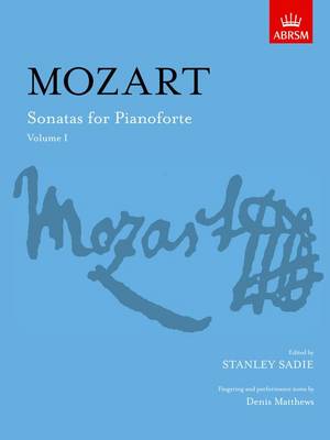 Sonatas for Pianoforte, Volume I - Wolfgang Amadeus Mozart