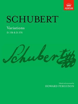 Variations: D. 156 & D. 576 - Signature Series (ABRSM) (Sheet music)