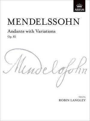 Andante with Variations, Op. 82 - Signature Series (ABRSM) (Sheet music)