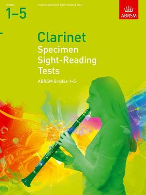 Specimen Sight-Reading Tests for Clarinet, Grades 1-5 - ABRSM Sight-reading (Sheet music)