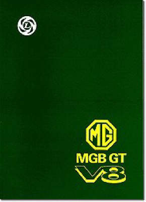 MG, MGB GT V8 Workshop Manual Supplement - Official Handbooks (Paperback)