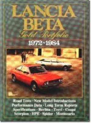 Lancia Beta Gold Portfolio, 1972-84 (Paperback)