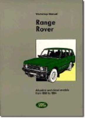 Range Rover Workshop Manual: 1990-94 (Paperback)