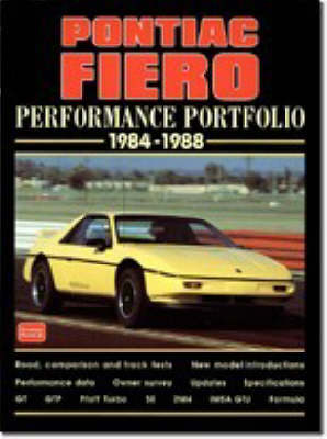 Pontiac Fiero Performance Portfolio 1984-88 - Performance Portfolio (Paperback)