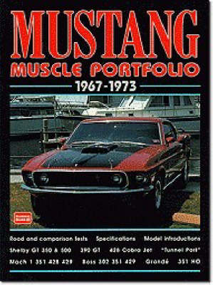 Mustang Muscle Portfolio 1967-1973 (Paperback)