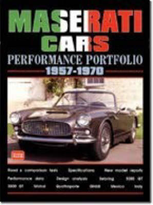 Maserati Cars Performance Portfolio 1957-70 (Paperback)