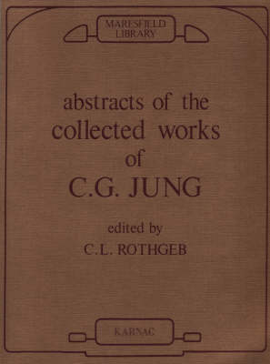 Abstracts of the Collected Works of C.G. Jung (Paperback)