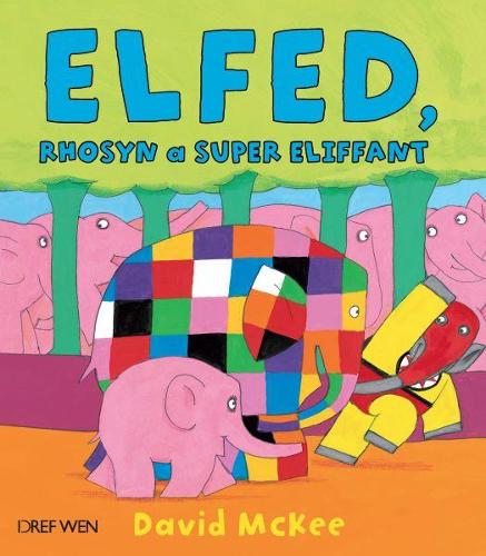 Cyfres Elfed: Elfed, Rhosyn a Super Eliffant (Paperback)