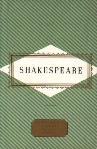 William Shakespeare Shakespeare Poems