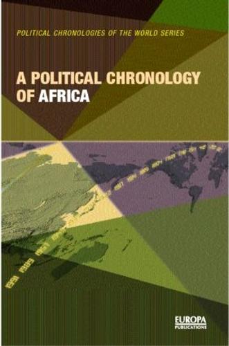A Political Chronology of Africa (Hardback)