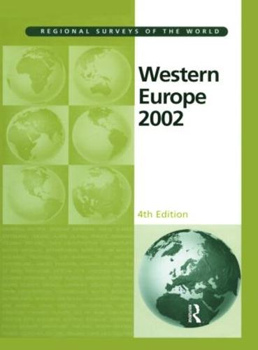 Western Europe: 2002 - Regional surveys of the world (Hardback)