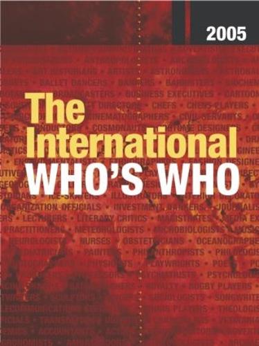 International Who's Who 2005 (Hardback)