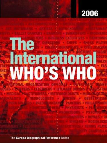 The International Who's Who 2006 (Hardback)