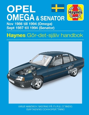Opel Omega & Senator (86 - 94) (Hardback)