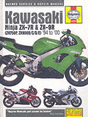 Kawasaki ZX750P (Ninja ZX-7R) and ZX900B/C/E (Ninja ZX-9R) (1994-2000) Service and Repair Manual - Haynes Service and Repair Manuals 3721 (Hardback)