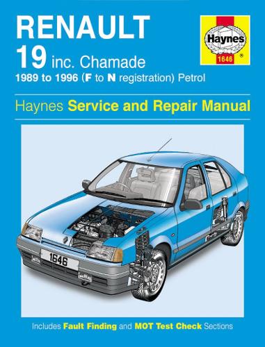 Renault 19 Petrol (89 - 96) F To N (Paperback)
