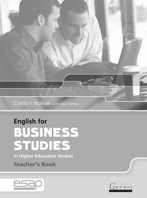 English for Business Studies Teacher Book (Paperback)