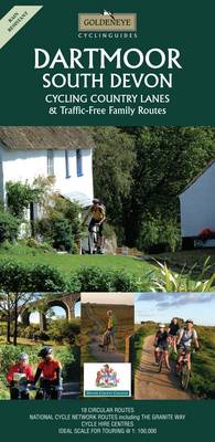 Dartmoor and South Devon: Cycling Country Lanes - Goldeneye Cyclinguides (Sheet map, folded)