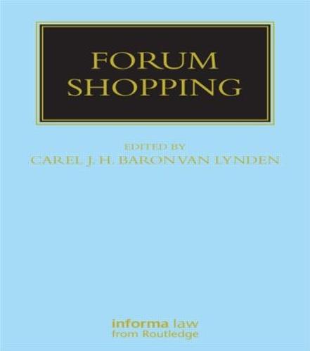 Forum Shopping (Hardback)
