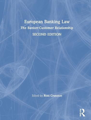 European Banking Law By Ross Cranston Waterstones