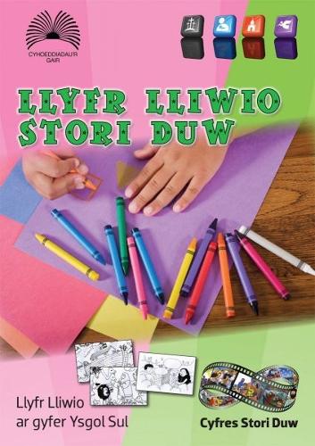 Llyfr Lliwio Stori Duw (Paperback)