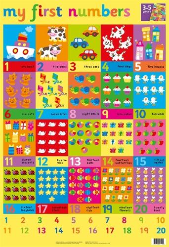 My First Numbers - Wallcharts (Wallchart)