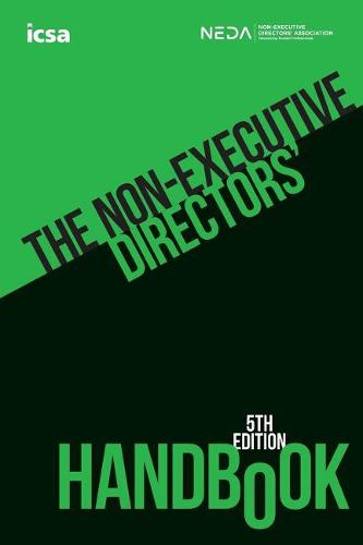 The Non-Executive Directors' Handbook (Paperback)