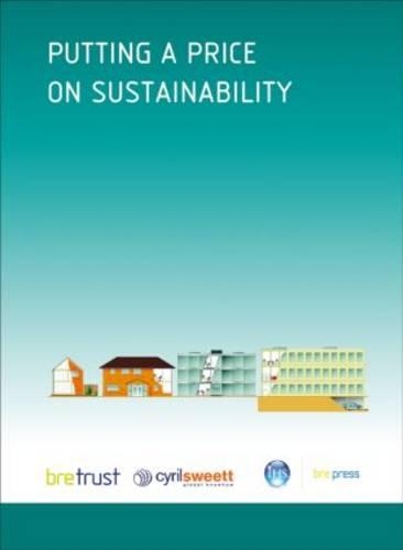 Putting a Price on Sustainability - FB 10 (Paperback)