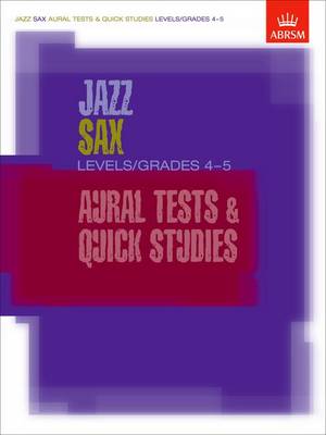 Jazz Alto Sax CD Level/Grade 5: North American edition - ABRSM Exam Pieces (CD-Audio)