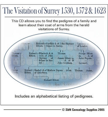 The Visitation of Surrey 1530, 1572 and 1623 (CD-ROM)