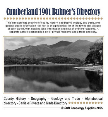 Cumberland 1901 Bulmer's Directory (CD-ROM)