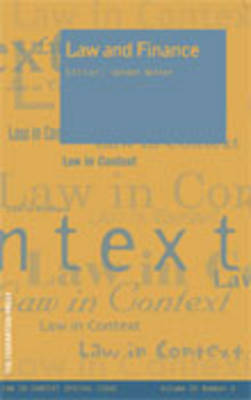 Law and Finance (Paperback)