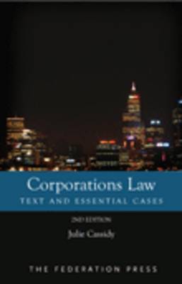 Corporations Law (Paperback)