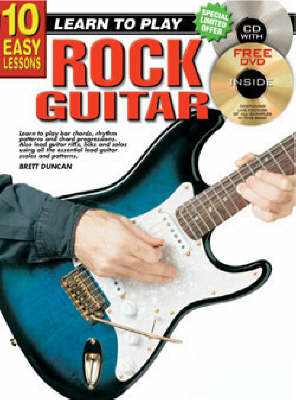 10 Easy Lessons Rock Guitar Bk/CD: Rock Guitar Bk/CD (Paperback)