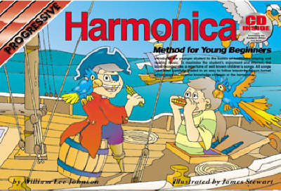 Progressive Harmonica Method For Young Beginners (Paperback)